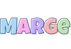 Marge pastel logo