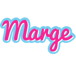 Marge popstar logo