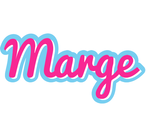 Marge popstar logo