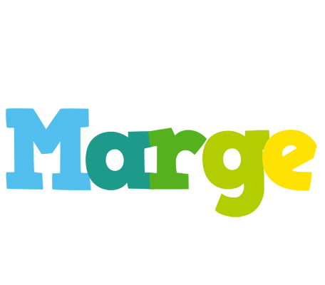 Marge rainbows logo
