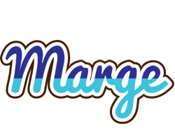 Marge raining logo