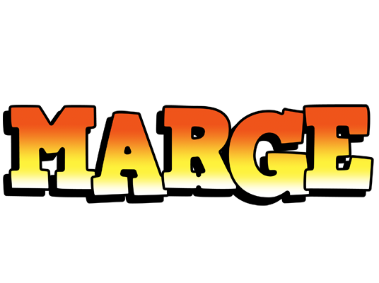 Marge sunset logo