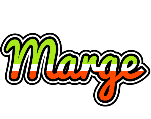 Marge superfun logo