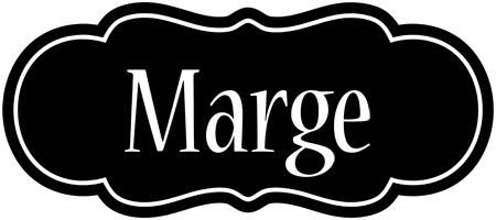 Marge welcome logo