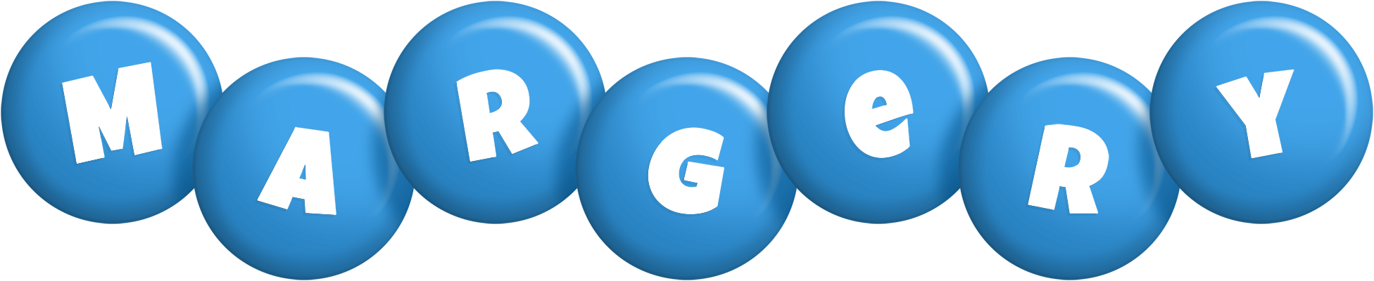 Margery candy-blue logo
