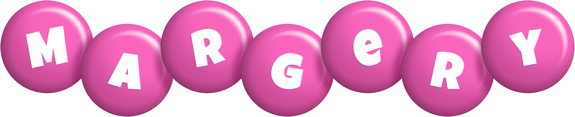 Margery candy-pink logo