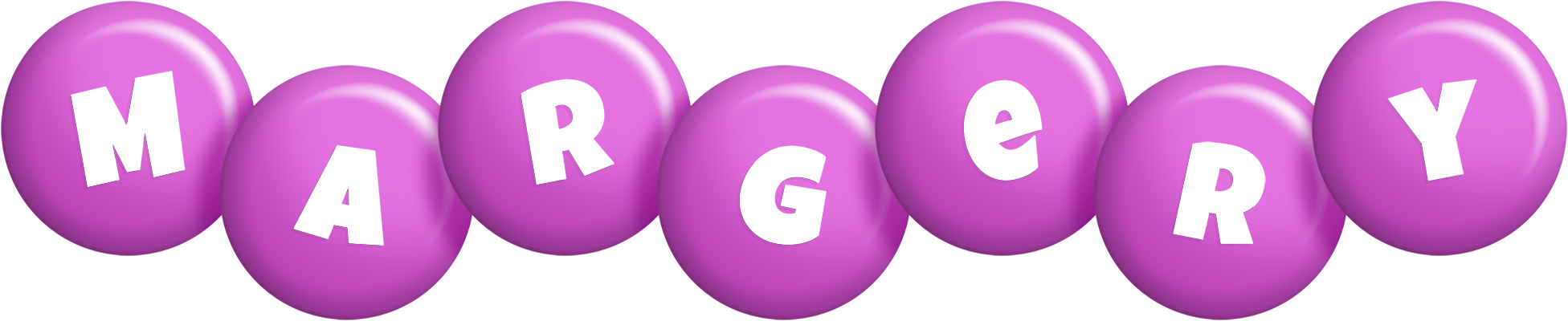 Margery candy-purple logo