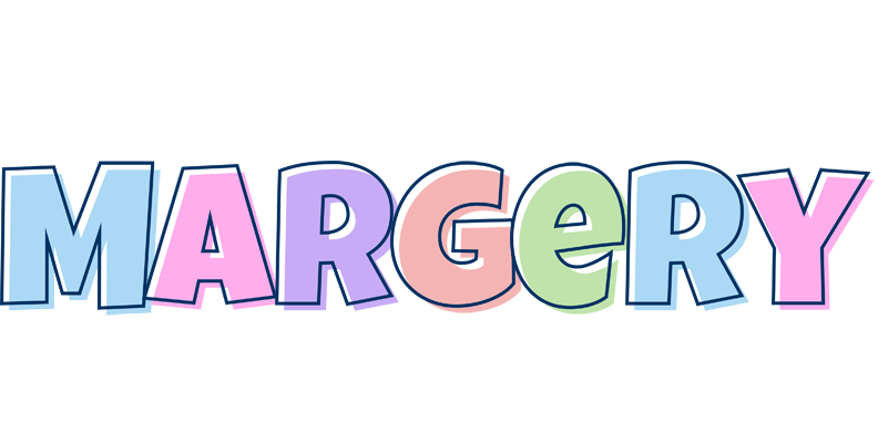 Margery pastel logo