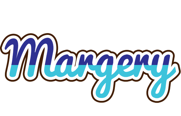 Margery raining logo