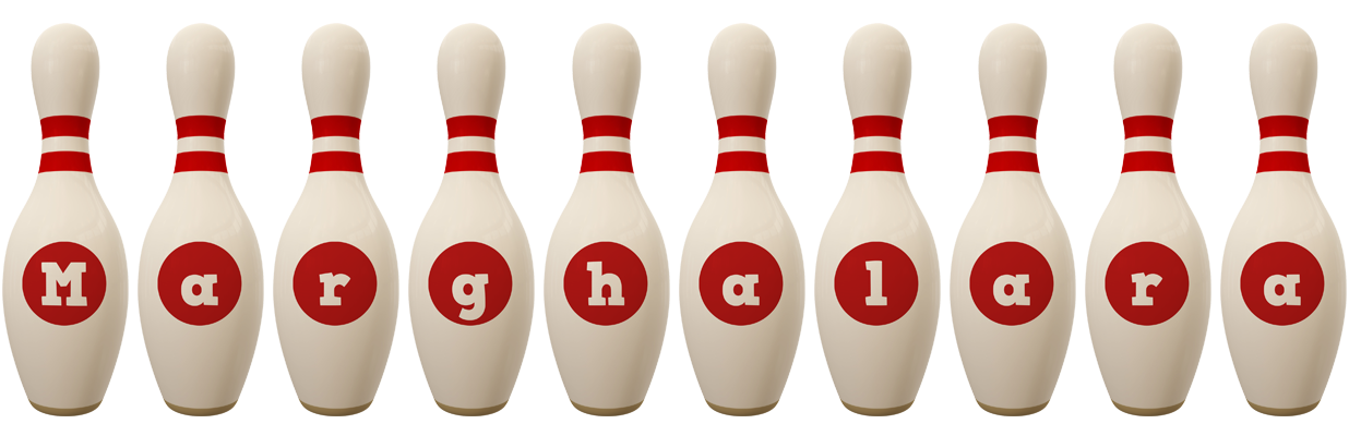 Marghalara bowling-pin logo
