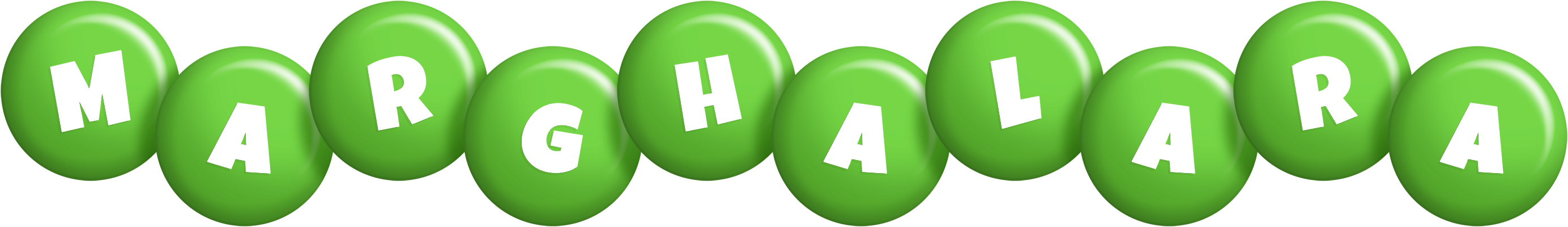 Marghalara candy-green logo