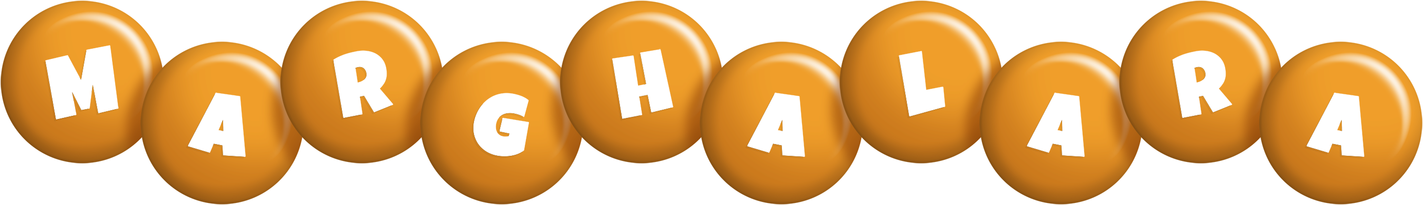 Marghalara candy-orange logo