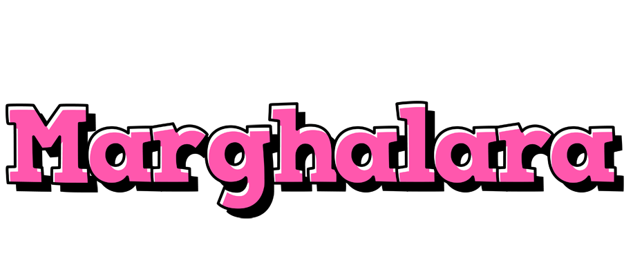 Marghalara girlish logo