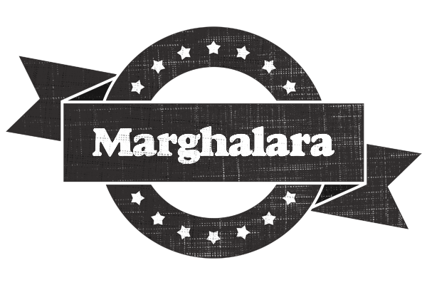 Marghalara grunge logo