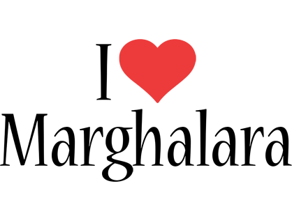 Marghalara i-love logo