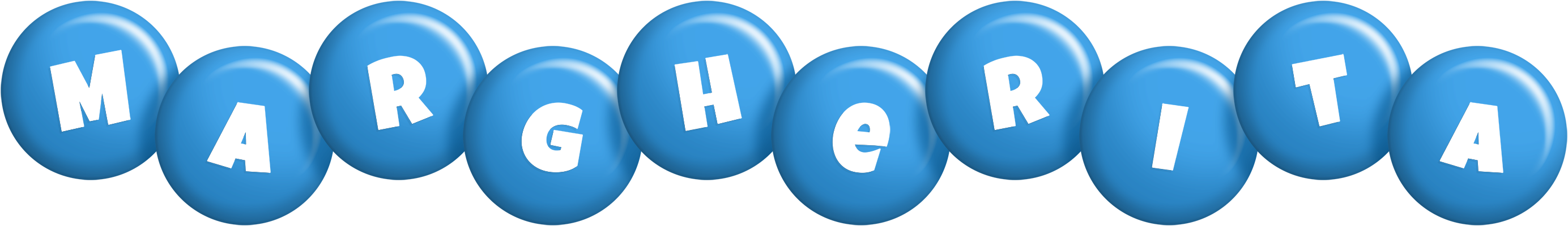 Margherita candy-blue logo