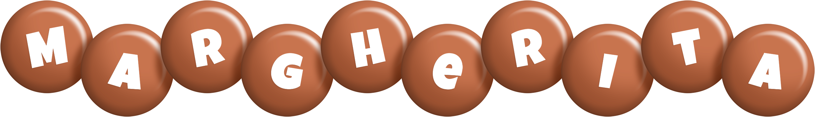 Margherita candy-brown logo
