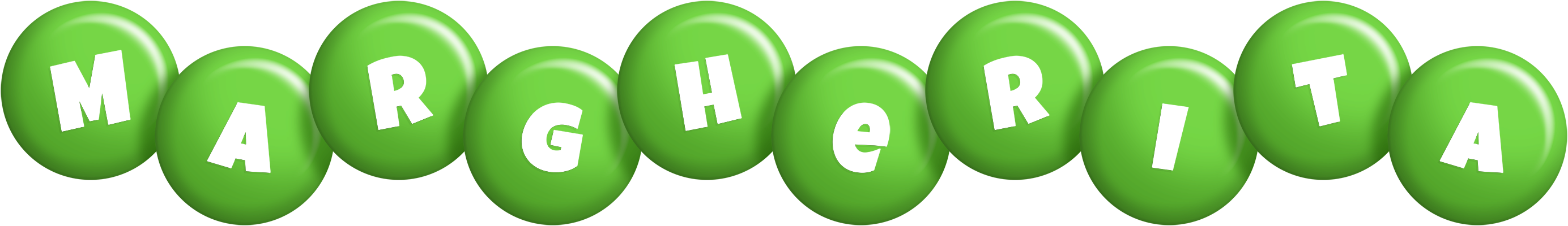 Margherita candy-green logo