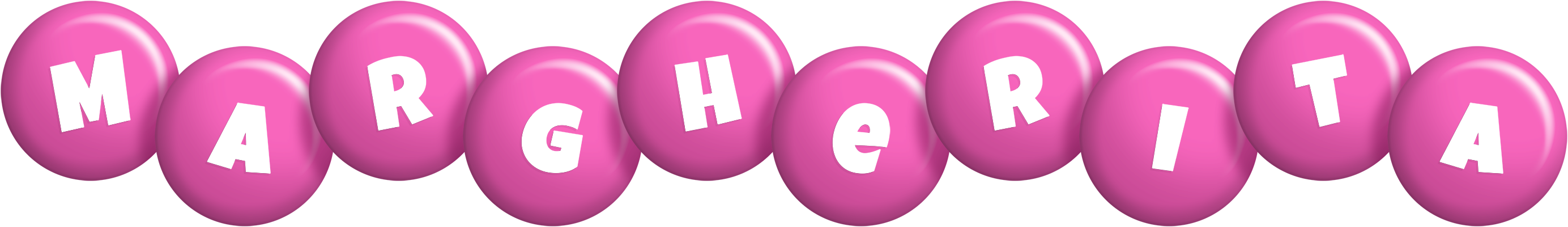 Margherita candy-pink logo