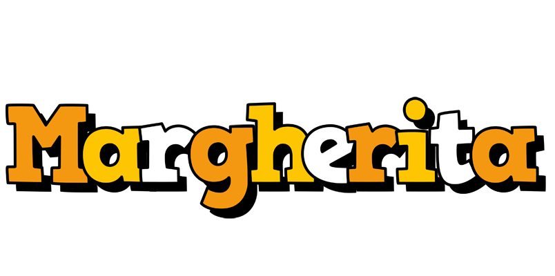 Margherita cartoon logo