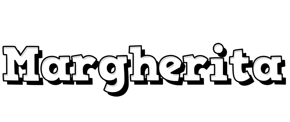 Margherita snowing logo