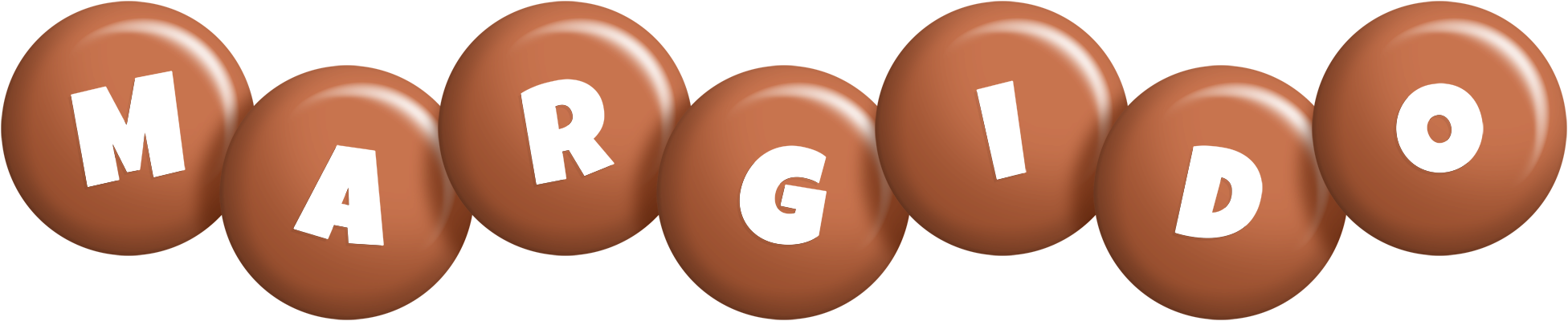 Margido candy-brown logo