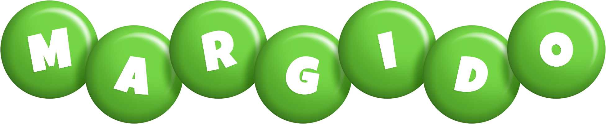 Margido candy-green logo