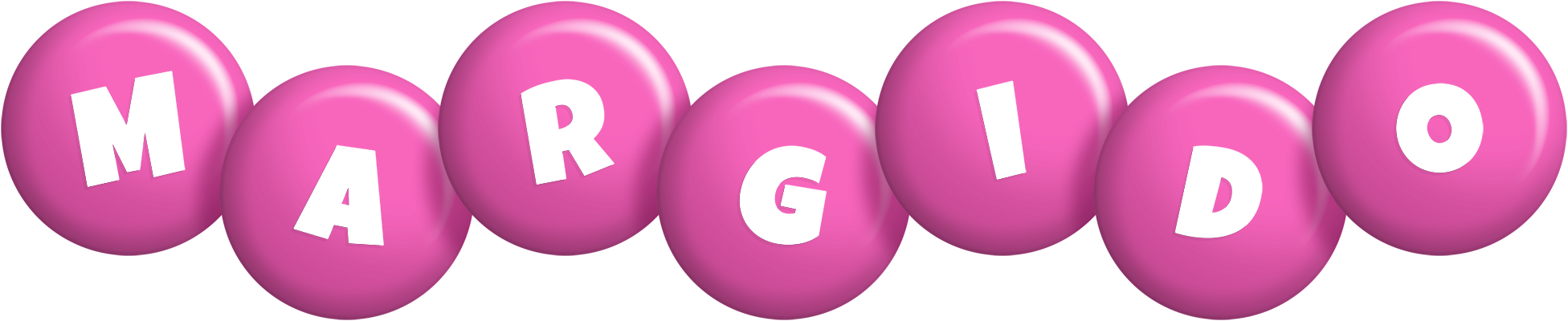 Margido candy-pink logo
