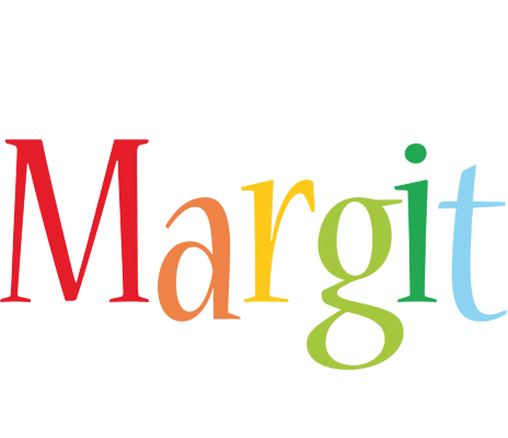 Margit birthday logo