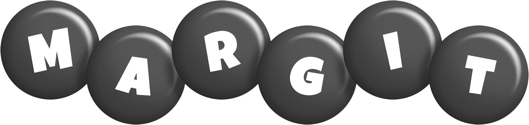 Margit candy-black logo