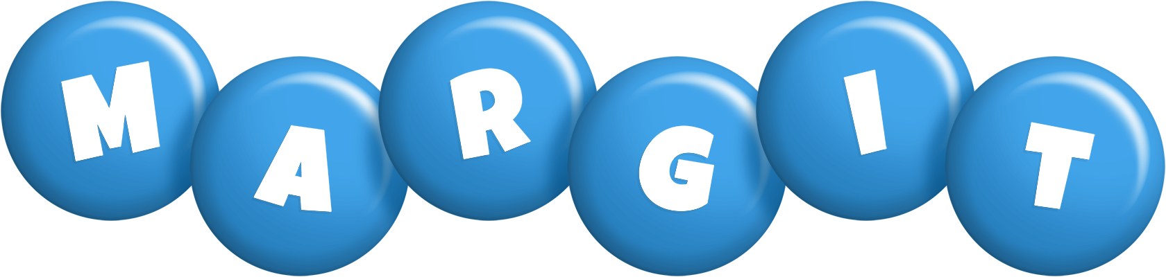 Margit candy-blue logo
