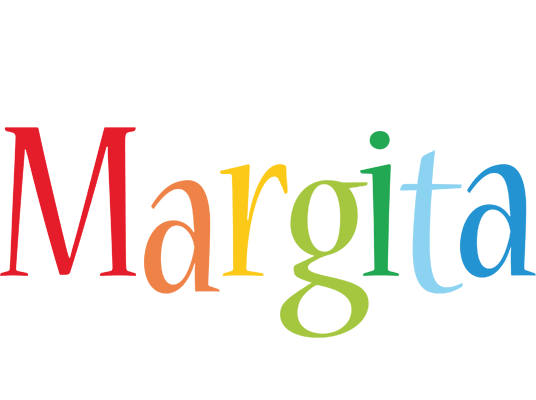 Margita birthday logo
