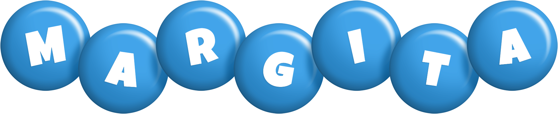Margita candy-blue logo