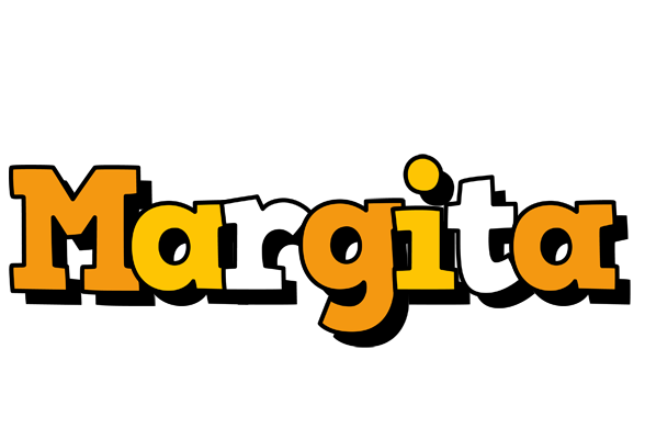 Margita cartoon logo