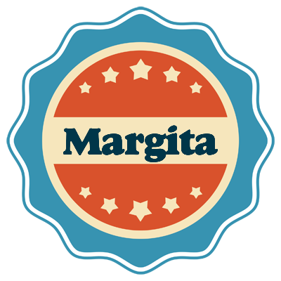 Margita labels logo