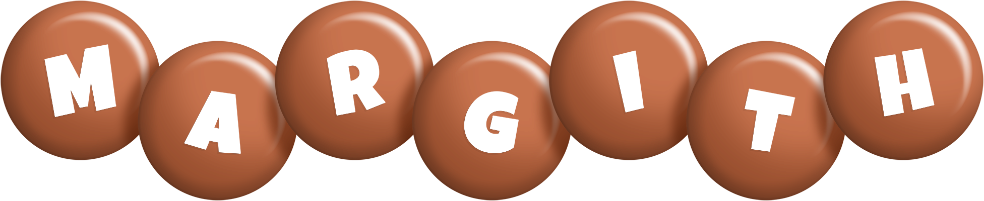Margith candy-brown logo