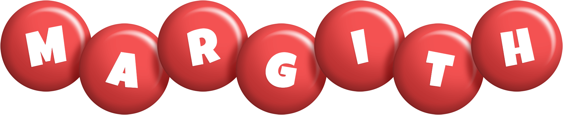 Margith candy-red logo