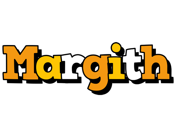 Margith cartoon logo