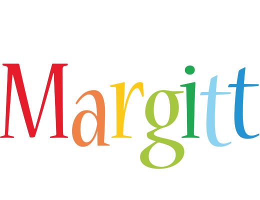 Margitt birthday logo