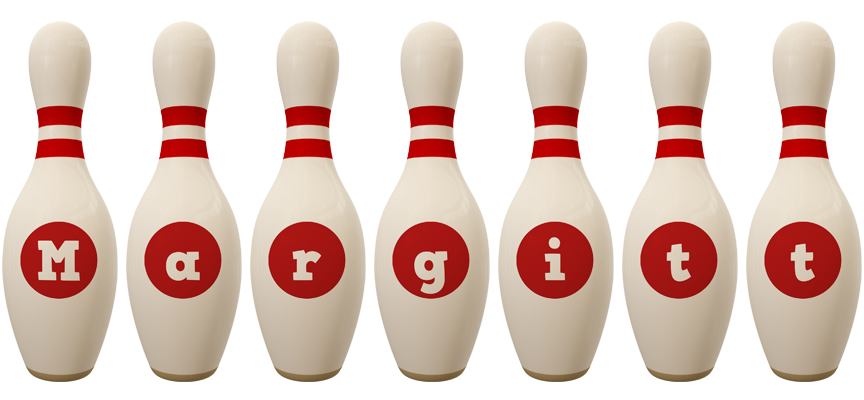 Margitt bowling-pin logo