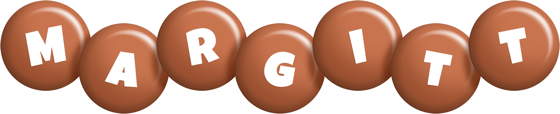Margitt candy-brown logo