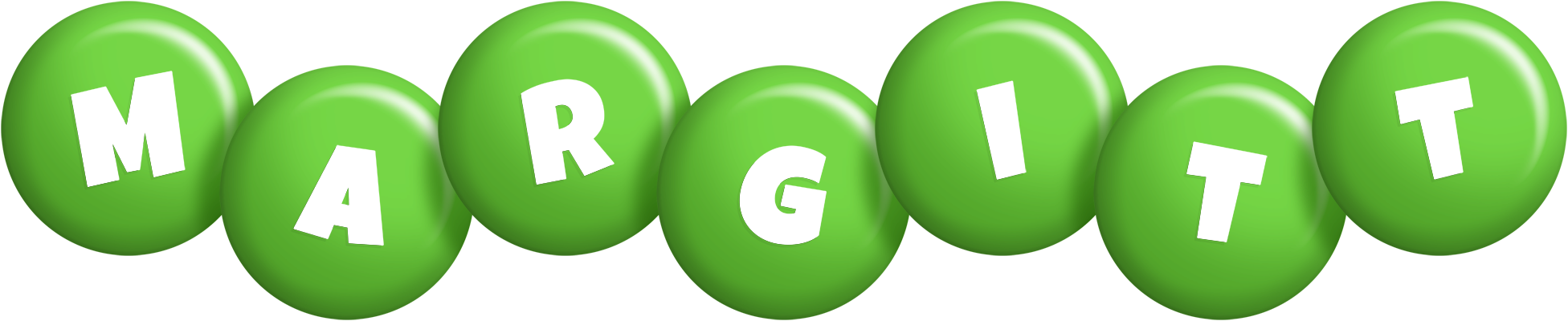 Margitt candy-green logo