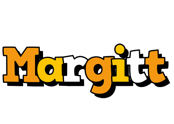 Margitt cartoon logo