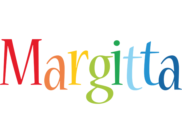 Margitta birthday logo