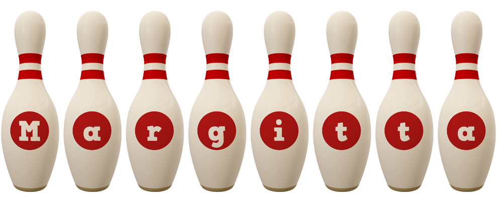 Margitta bowling-pin logo