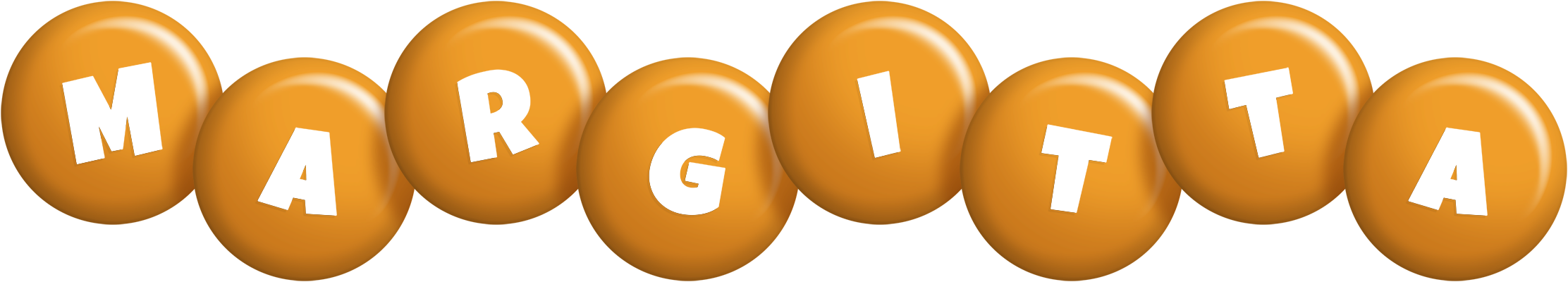 Margitta candy-orange logo