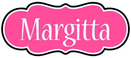 Margitta invitation logo