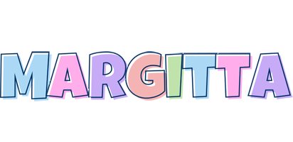 Margitta pastel logo