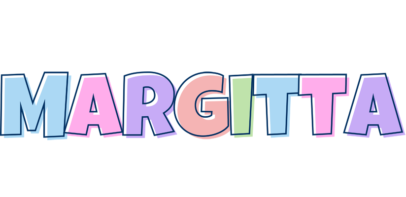 Margitta pastel logo