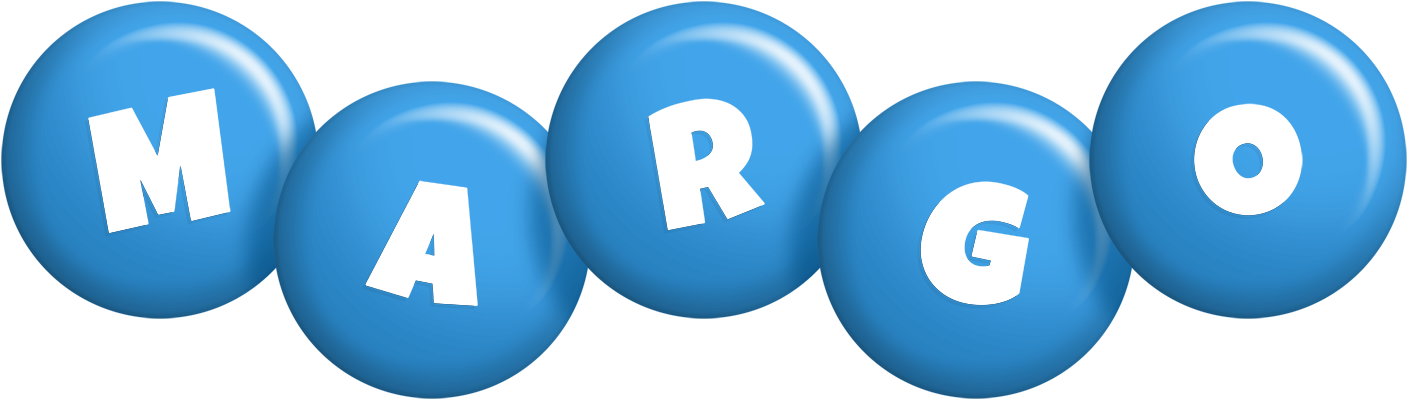 Margo candy-blue logo